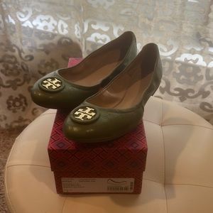 Tory Burch Allie Ballet Nappa Leather Flat
